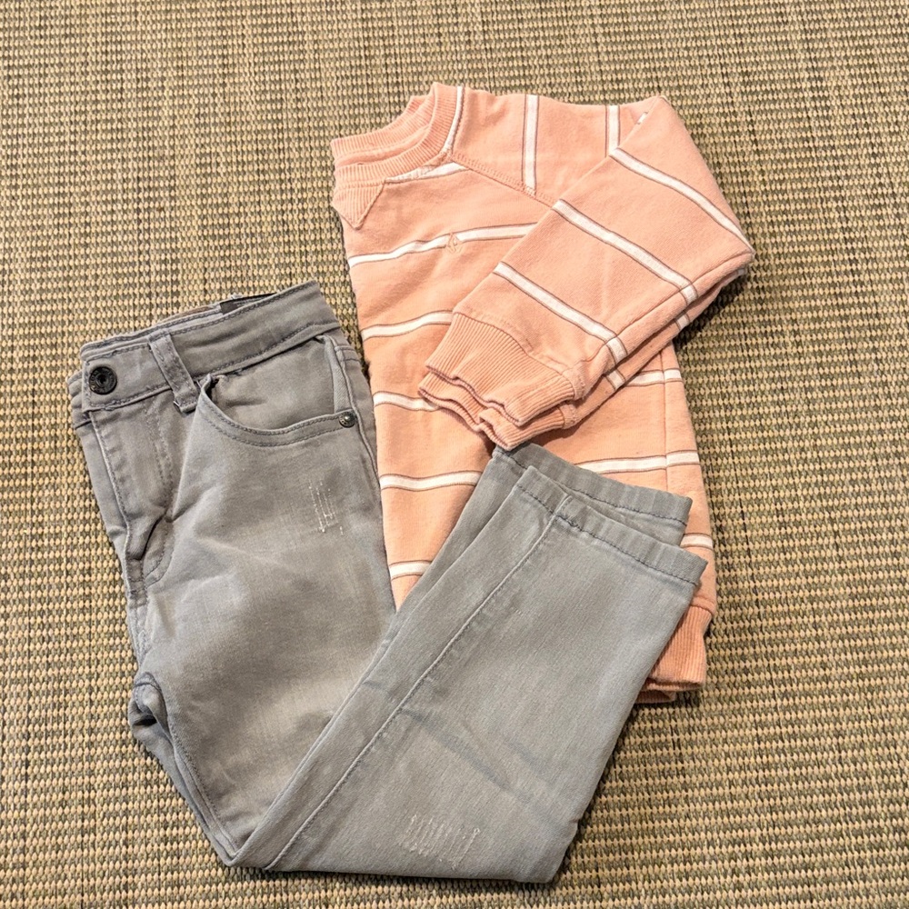 Volcom Set for Boys- 4T